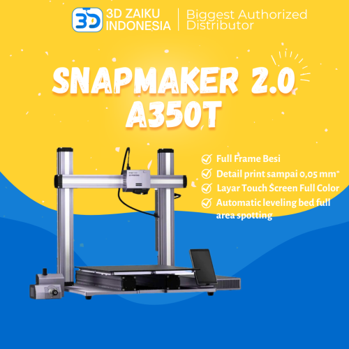 Original Snapmaker A350 3 in 1 Large 3D Printer CNC and Laser Engraver